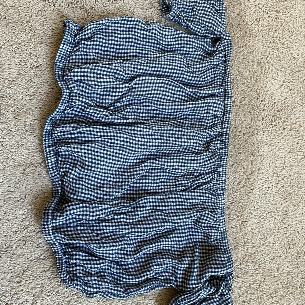 Off the shoulders striped crop top